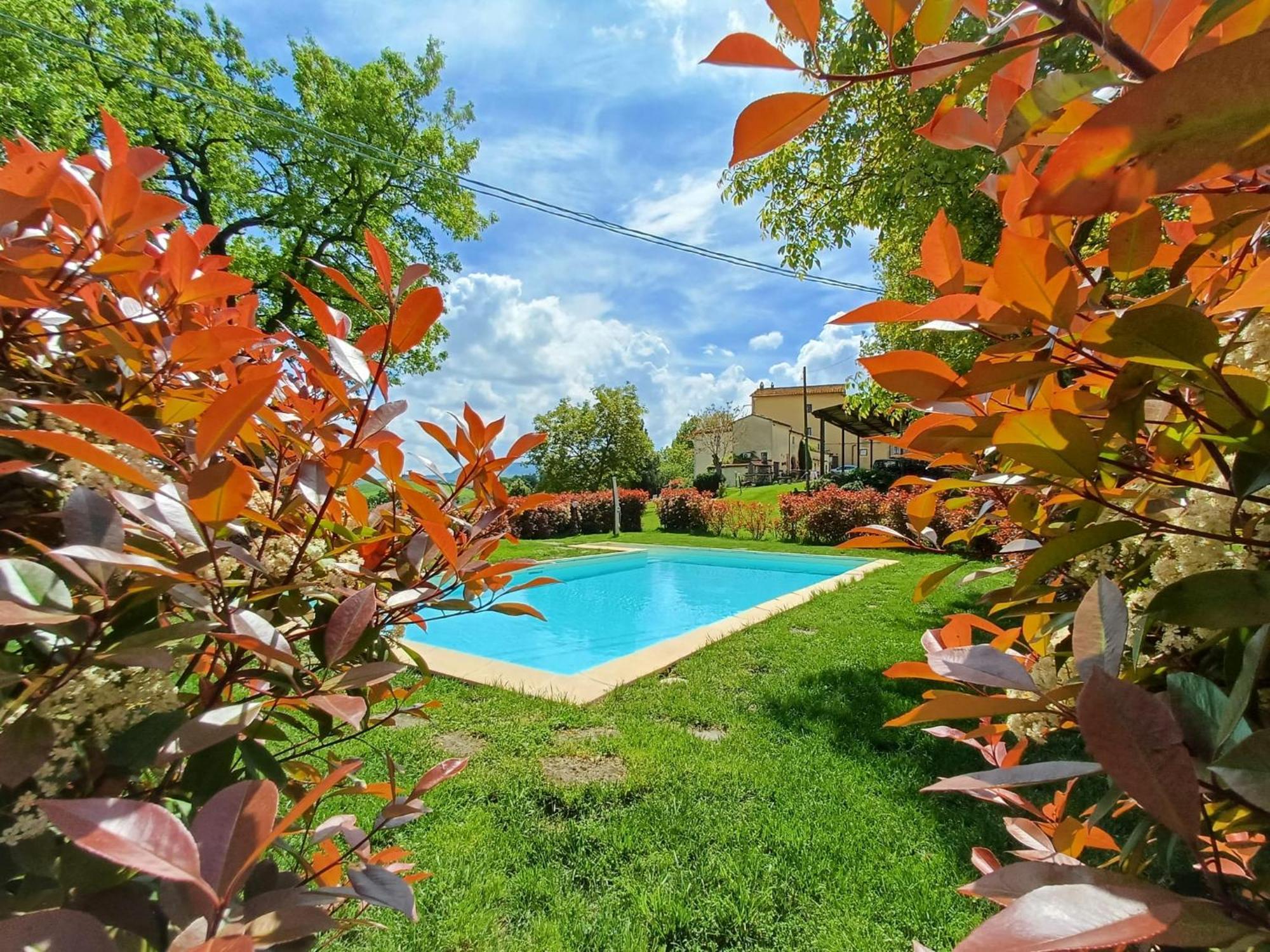 Agriturismo La Poderina Bagno Vignoni Exterior foto